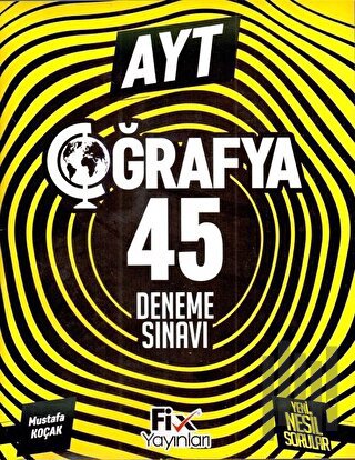 AYT Coğrafya 45 Denemeleri | Kitap Ambarı