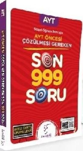 AYT den Önce Çözülmesi Gereken Son 999 Soru(Sözel) | Kitap Ambarı