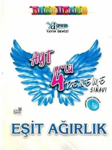 AYT Eşit Ağırlık Pro Deneme 4'lü
