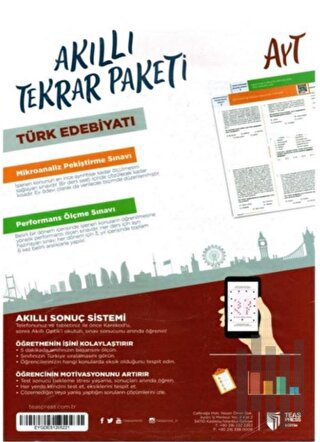 AYT Türk Edebiyatı Akıllı Tekrar Paketleri | Kitap Ambarı