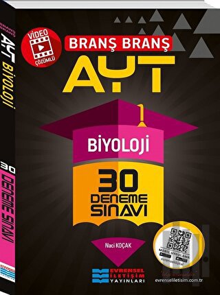 AYT Video Çözümlü Biyoloji 30 Deneme Sınavı