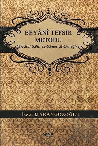 Beyani Tefsir Metodu