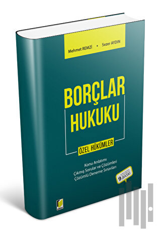 Borçlar Hukuku Özel Hükümler