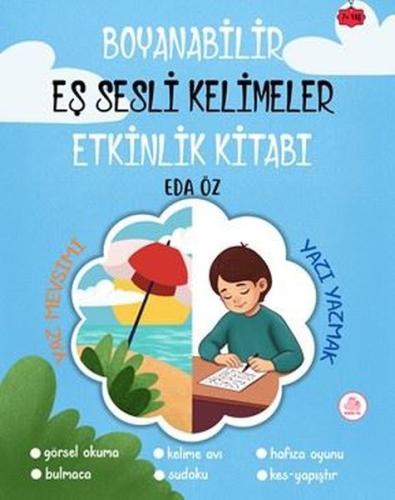 Boyanabilir Eş Sesli Kelimeler Etkinlik Kitabı (Ciltli)