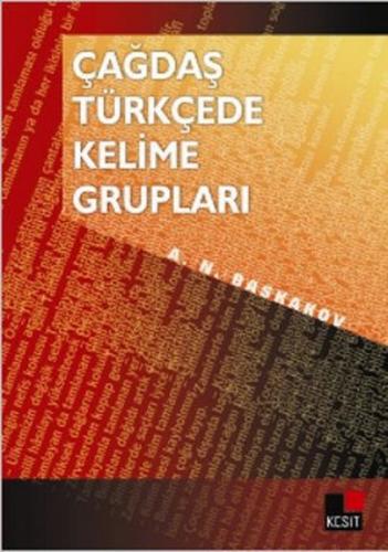 Çağdaş Türkçede Kelime Grupları | Kitap Ambarı