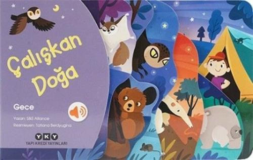 Çalışkan Doğa - Gece (Ciltli) | Kitap Ambarı