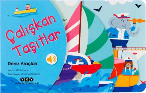 Çalışkan Taşıtlar - Deniz Araçları | Kitap Ambarı
