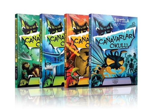 Canavarlar Okulu Seti-4 Kitap Takım (Ciltli)
