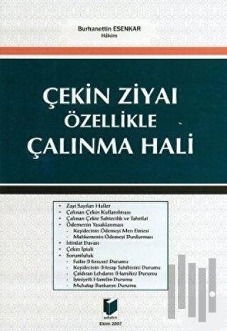 Çekin Ziyaı Özellikle Çalınma Hali
