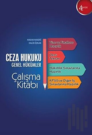 Ceza Hukuku Genel Hükümler Çalışma Kitabı