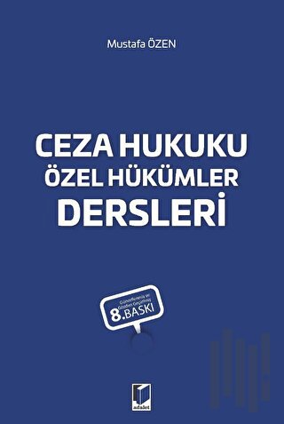 Ceza Hukuku Özel Hükümler Dersleri | Kitap Ambarı