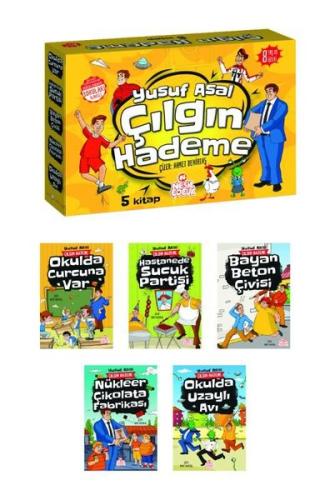 Çılgın Hademe Seti - 5 Kitap Takım+Soru Kitapçığı