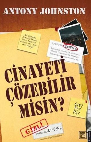 Cinayeti Çözebilir misin?