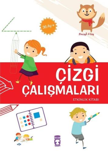 Çizgi Çalışmaları Etkinlik Kitabı  36+Ay