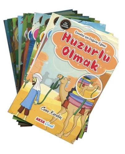 Çocuklar İçin Hikayelerle Değerler Eğitimi Seti - 10 Kitap Takım