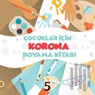 Çocuklar İçin Korona Boyama Kitabı