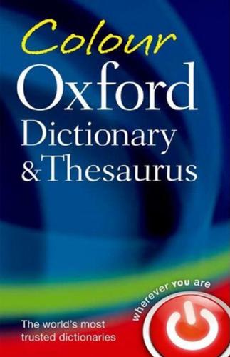 Colour Oxford Dictionary & Thesaurus 3/e (Bendyback)