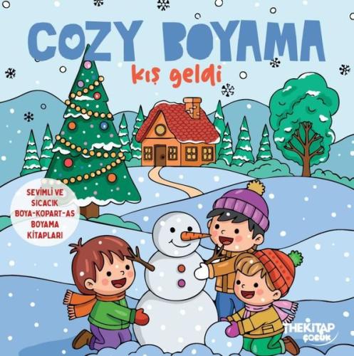 Cozy Boyama - Kış Geldi (Boya - Kopart - As Boyama Kitapları) | Kitap 