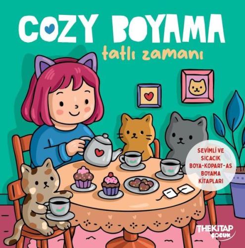 Cozy Boyama - Tatlı Zamanı (Boya - Kopart - As Boyama Kitapları) | Kit