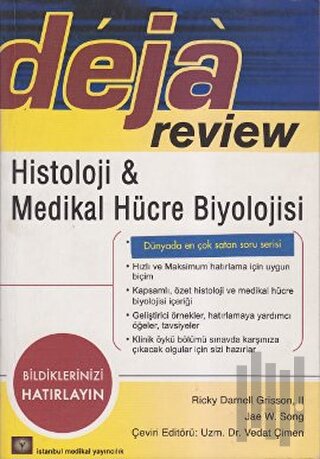 Deja Review - Histoloji ve Medikal Hücre Biyolojisi