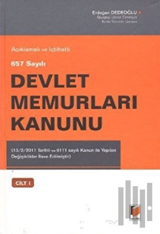 Devlet Memurları Kanunu Cilt: 1 (Ciltli)
