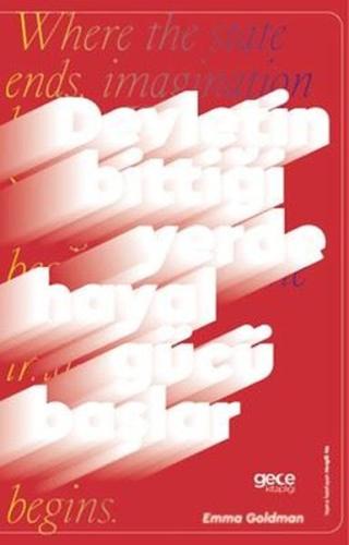 Devletin Bittiği Yerde Hayal Gücü Başlar | Kitap Ambarı