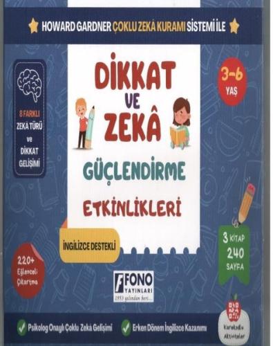 Dikkat ve Zeka Geliştirme Etkinlikleri Seti | Kitap Ambarı