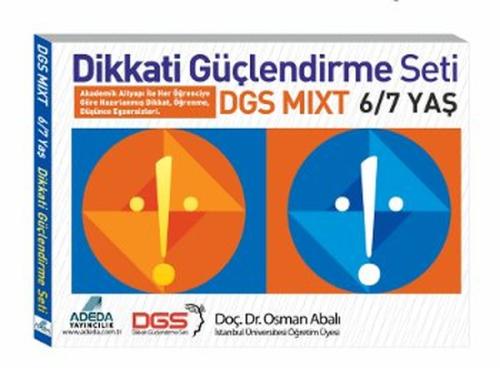 DGS Mixt Dikkati Güçlendirme Seti 6-7 Yaş | Kitap Ambarı