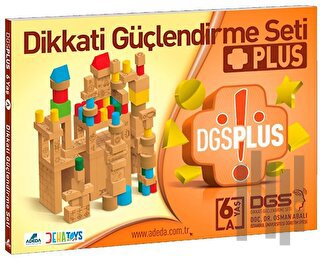 Dikkati Güçlendirme Seti Plus 6 Yaş B | Kitap Ambarı