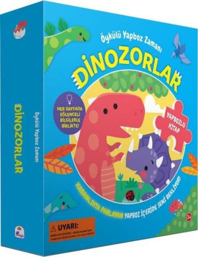 Dinozorlar - Öykülü Yapboz Zamanı (Ciltli)