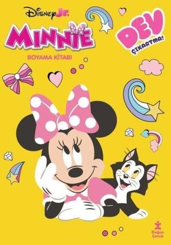 Disney Minnie - Dev Çıkartmalı Boyama Kitabı | Kitap Ambarı