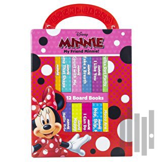 Disney My Friend Minnie Mouse - My First Library 12 Board Book Block Set (Ciltli)