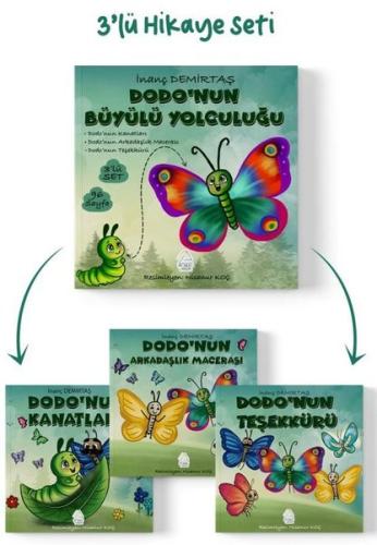 Dodo'nun Büyülü Yolculuğu Hikaye Seti - 3 Kitap Takım