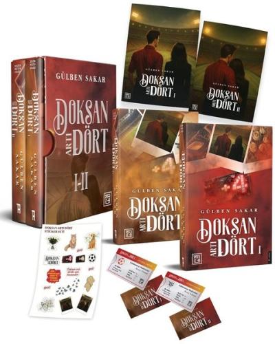 Doksan Artı Dört Seti - 2 Kitap Takım - Kutulu (Ciltli)