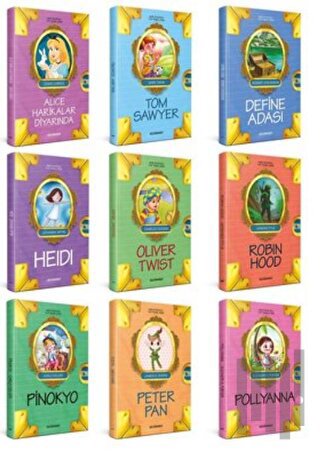 Dünya Çocuk Klasikleri Serisi (9 Kitap Takım)