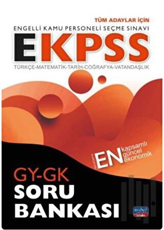 E-KPSS Türkçe-Matematik-Tarih-Vatandaşlık GY-GK Soru Bankası