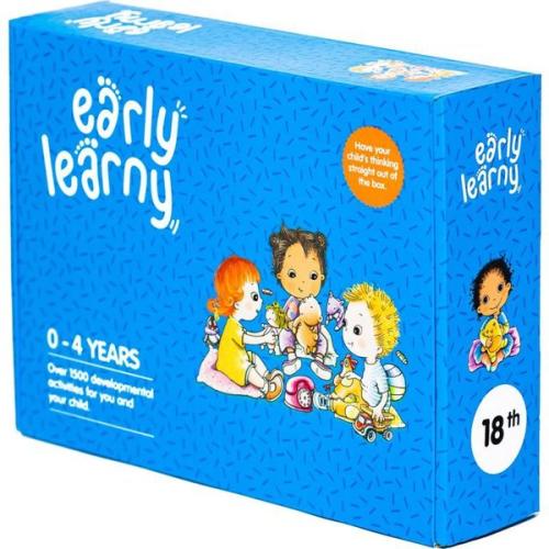 EarlyLearny  İngilizce Bebek Eğitim Kitap Seti 18. Ay