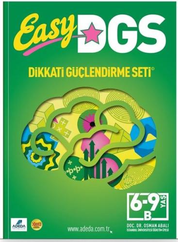 Easy Dikkati Güçlendirme Seti 6-9 Yaş B-2.Kademe