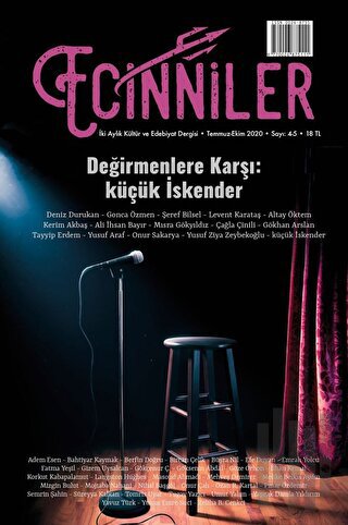 Ecinniler: İki Aylık Kültür ve Edebiyat Dergisi Sayı: 4 - 5 Değirmenle