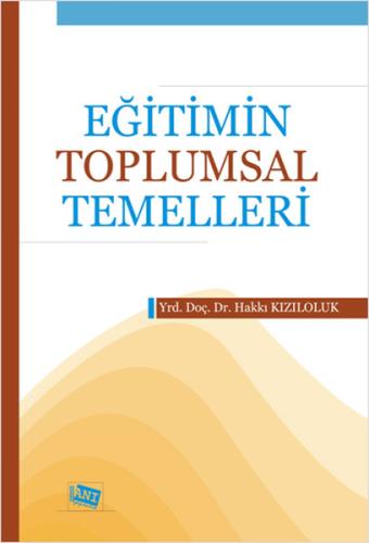 Eitimin Toplumsal Temelleri