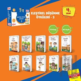 Eleştirel ve Yaratıcı Düşünme Öyküleri - 3 (10 Kitap - Etkinlik Testi 