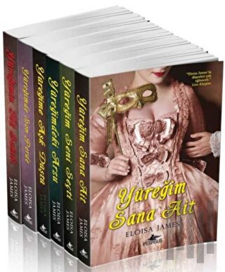 Eloisa James Romantik Kitaplar Takım Set (6 Kitap)