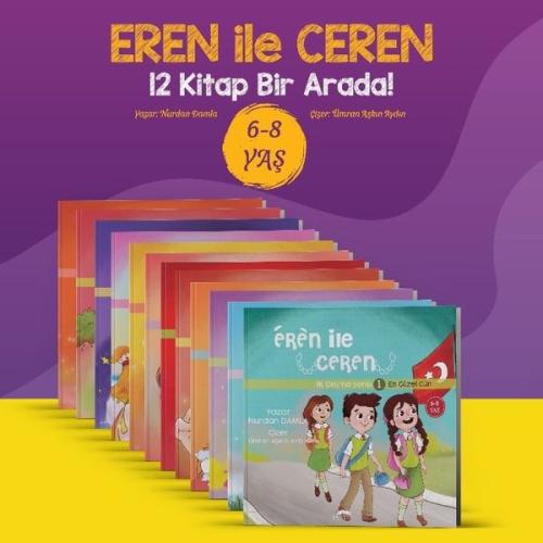 Eren ile Ceren İlk Okuma Serisi Seti - 12 Kitap Takım | Kitap Ambarı