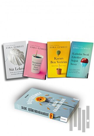 Esra Ezmeci Seti 4 Kitap (Defter Hediyeli)
