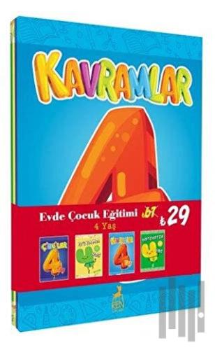 Evde Çocuk Eğitimi Seti 4 Yaş (4 Kitap Takım)