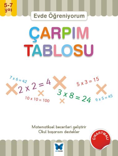 Evde Öğreniyorum - Çarpım Tablosu | Kitap Ambarı