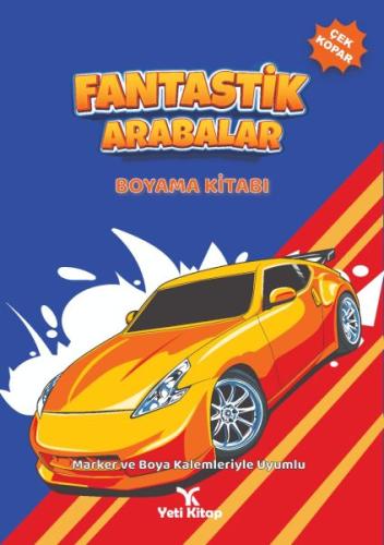 Fantastik Arabalar Boyama Kitabı | Kitap Ambarı