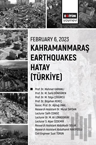 February 6 2023 Kahramanmaraş Earthquakes Hatay