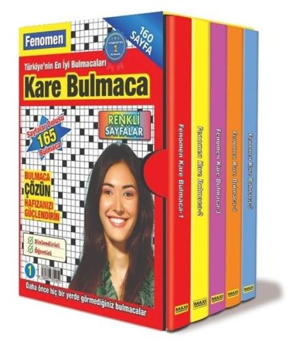 Fenomen Kare Bulmaca Seti - 5 Kitap Takım | Kitap Ambarı