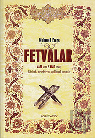 Fetvalar (Sorulu-Cevaplı) 2 Cilt Takım (1. Hamur)